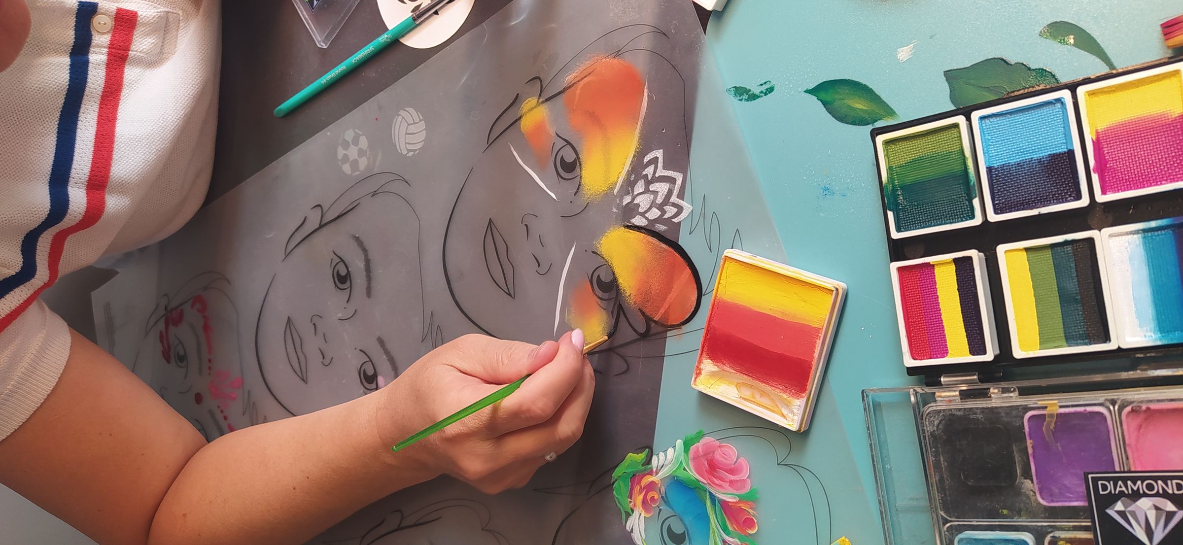 Galeria prac z kursu malowania buziek – efekty praktycznych ćwiczeń - Brzeg, Lubin, Oława, Legnica, Wrocław, Opole - zoptymalizowana wersja do szybkiego ładowania