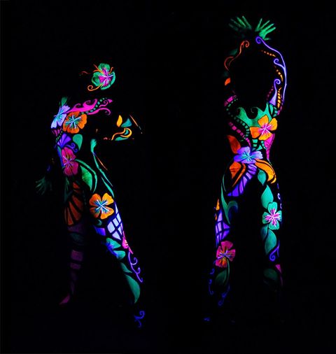 safe, hypoallergenic face and body paints, washable - full resolution